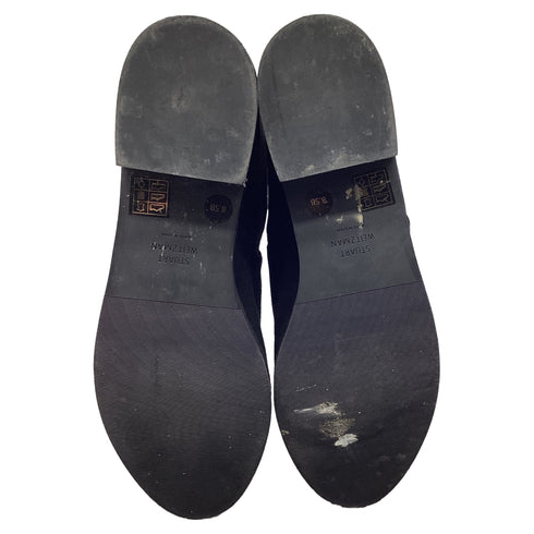 Women's Stuart Weitzman Lowland Bold Boots in Black Suede