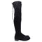 Women's Stuart Weitzman Lowland Bold Boots in Black Suede