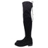 Women's Stuart Weitzman Lowland Bold Boots in Black Suede
