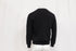 Men's Ermenegildo Zegna Crew Neck Sweater in Black Cotton