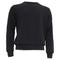 Men's Ermenegildo Zegna Crew Neck Sweater in Black Cotton