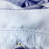 Men's Z Zegna Button-Down Long Sleeve Shirt in Blue Cotton