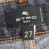 Women's Etro Paisley Print Jeand in Grey Denim