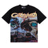 Godspeed T-shirts Skull Racing Printed Cotton Casual Short Sleeves Men and Women