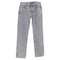 Women's Saint Laurent Cropped Light Wash Jeans in Light Blue Denim