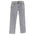 Women's Saint Laurent Cropped Light Wash Jeans in Light Blue Denim