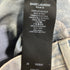 Women's Saint Laurent Cropped Light Wash Jeans in Light Blue Denim