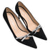 Women's Stuart Weitzman SW Bow 85mm Pumps in Black Suede