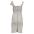 Women's Rouland Mouret Midi Dress in White Polyamide