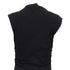 Women's Reformation Mock Neck Mini Dress in Black Cotton