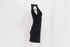 Women's Reformation Mock Neck Mini Dress in Black Cotton