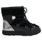 Women's Moncler Stephanie Snow Boots in Black Leather