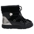 Women's Moncler Stephanie Snow Boots in Black Leather