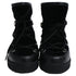 Women's Moncler Stephanie Snow Boots in Black Leather