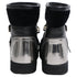 Women's Moncler Stephanie Snow Boots in Black Leather