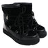 Women's Moncler Stephanie Snow Boots in Black Leather