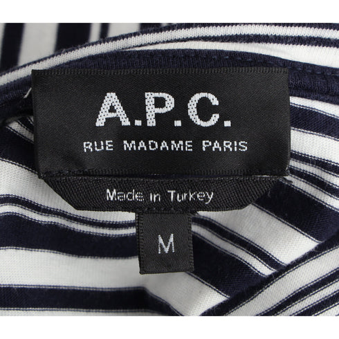 Men's A.P.C. Striped T-shirt in Multicolor Cotton