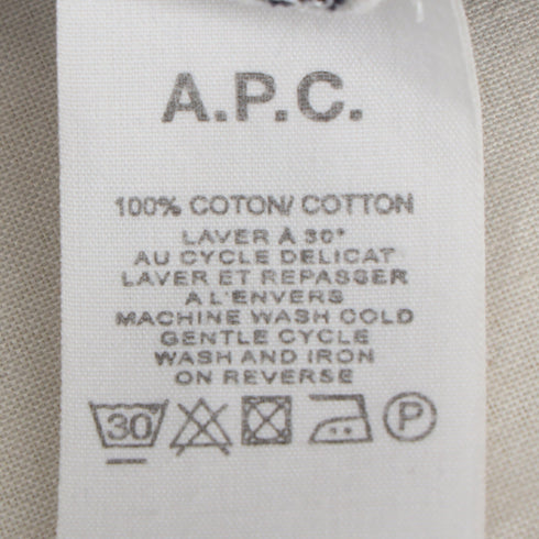 Men's A.P.C. Striped T-shirt in Multicolor Cotton