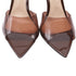 Women's Gianvito Rossi Skye 85 Heels in Brown Patent Leather