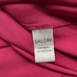 Women's Saloni Jacqui B Belted Chiffon Dress in Burgundy Silk