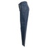 Women's Celine High Waist Trousers in Navy Blue Leather