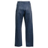 Women's Celine High Waist Trousers in Navy Blue Leather