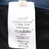 Women's Celine High Waist Trousers in Navy Blue Leather