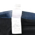 Women's Celine High Waist Trousers in Navy Blue Leather