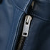 Women's Celine High Waist Trousers in Navy Blue Leather
