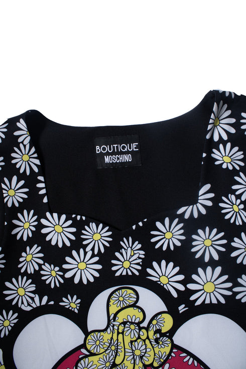 Women's Boutique Moschino, Black sleeveless dress