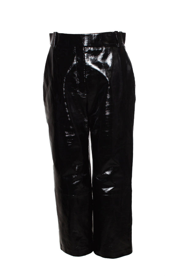 Women's Khaite, melie pants in patent leather