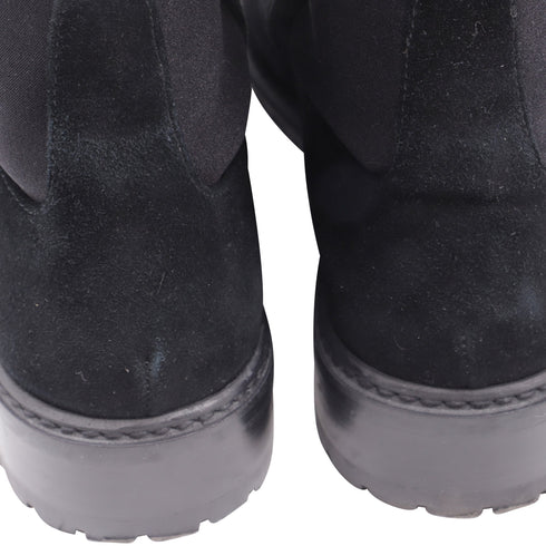 Women's Stuart Weitzman Knee-High Boots in Black Suede