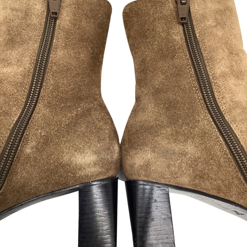 Women's Alexander Wang Ankle Boots in Brown Suede