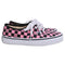 Women's Valentino Garavani x Vans VLogo Checkerboard-Print in Pink Canvas