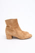 Women's Gianvito Rossi Joelle Ankle Boots in Brown Suede