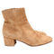 Women's Gianvito Rossi Joelle Ankle Boots in Brown Suede