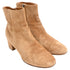 Women's Gianvito Rossi Joelle Ankle Boots in Brown Suede