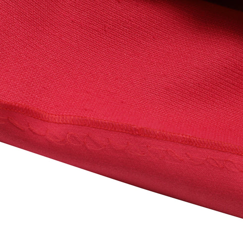Women's Red Valentino Scallop Mini Shorts in Red Polyester