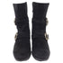 Women's Stuart Weitzman Britain Buckle Ankle Boots In Brown Suede