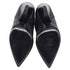Women's Saint Laurent Niki 85 Wedge Ankle Boots in Black Leather