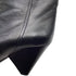 Women's Saint Laurent Niki 85 Wedge Ankle Boots in Black Leather