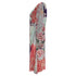 Women's Etro Floral Print V-neck Dress In Blue Viscose