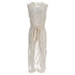 Women's Zimmermann Lace Midi Dress in White Nylon