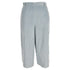 Women's See by Chloé Corduroy Cropped Pants in Light Blue Cotton
