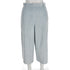 Women's See by Chloé Corduroy Cropped Pants in Light Blue Cotton