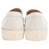 Women's Stuart Weitzman Decor Embellished Slip-On Platform Sneakers in White Leather