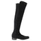 Women's Stuart Weitzman Knee Length Boots in Black Suede