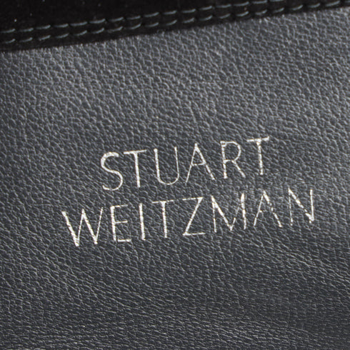 Women's Stuart Weitzman Knee Length Boots in Black Suede