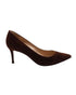Women's Gianvito Rossi 70 Pumps in Brown Suede