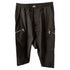 Men's Rick Owens Zipped Cargo Pants in Black Polyester